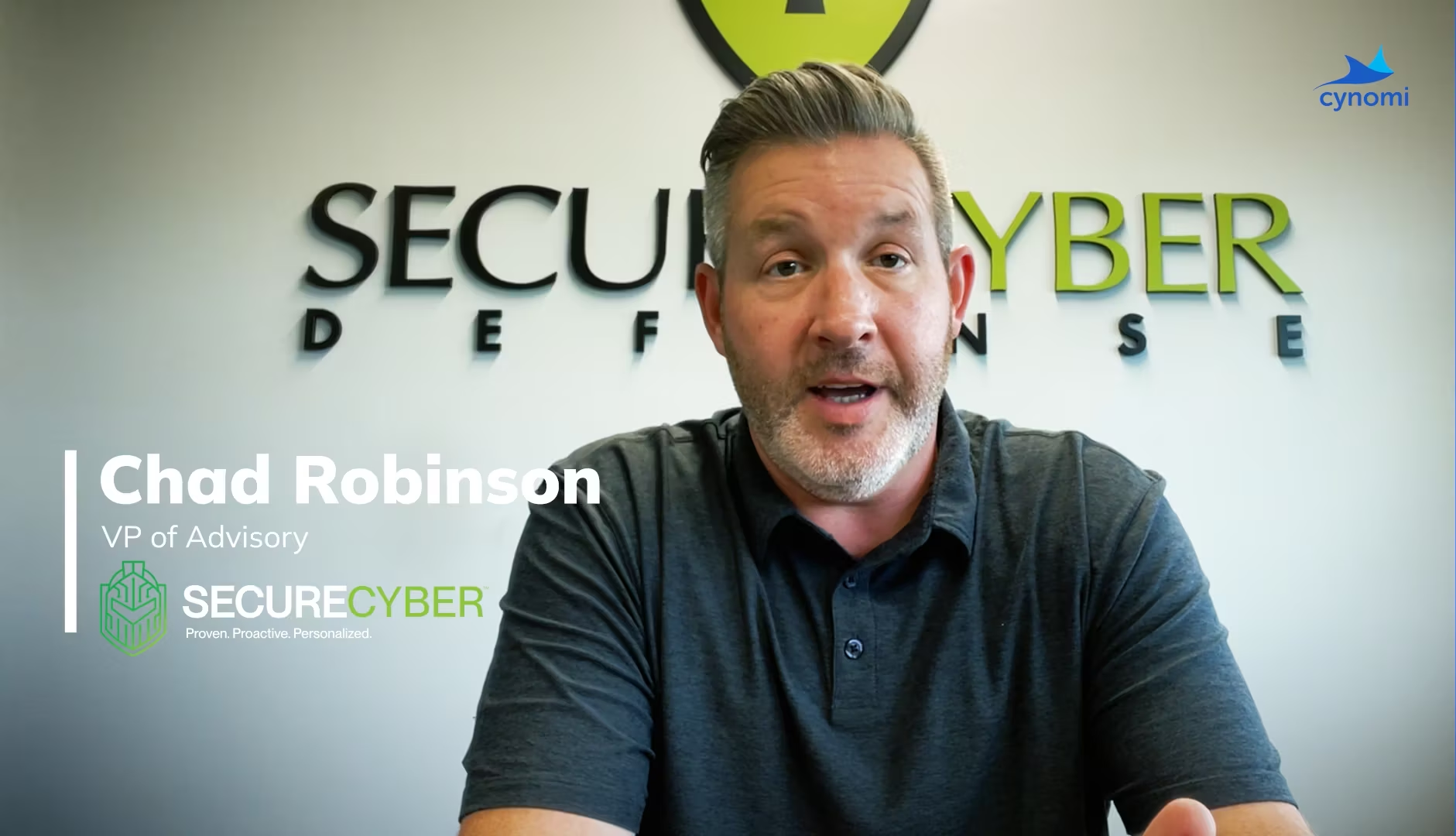 Chad Robinson from Secure Cyber