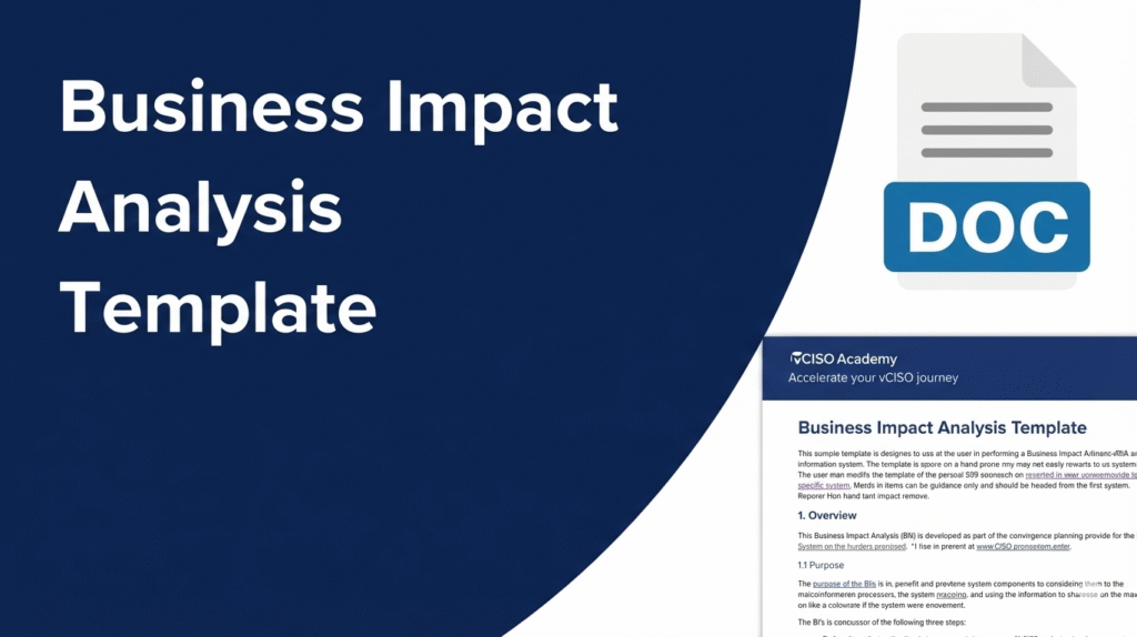 Business Impact Analysis Template - Cynomi