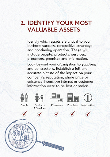 identify your most valuable assets